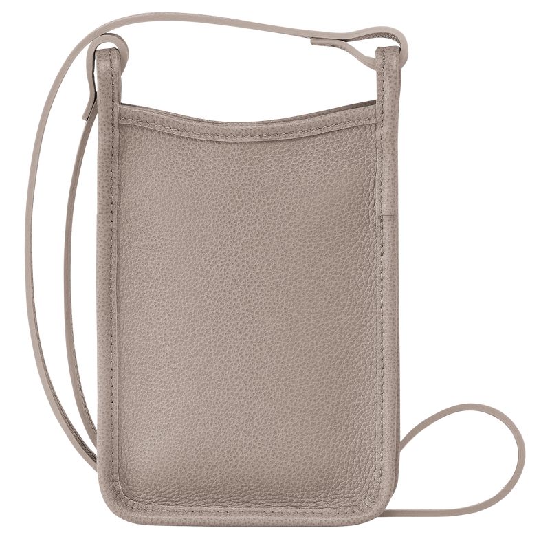 Longchamp Le Foulonné Men Phone Case Beige | Australia-690FNPBQZ