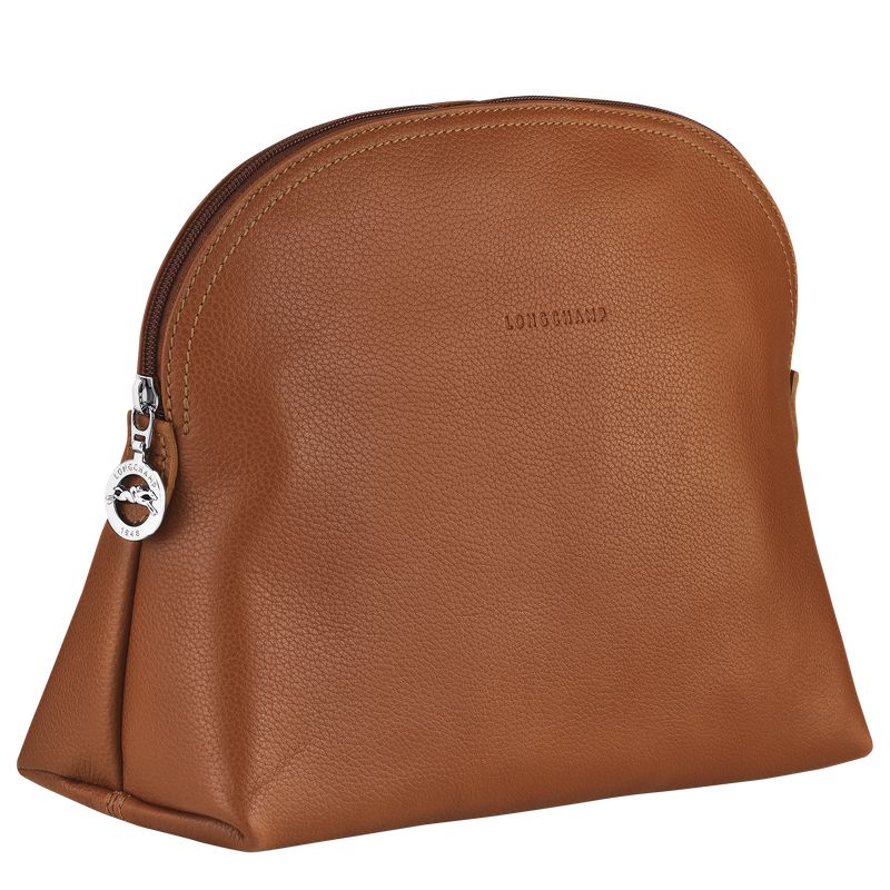 Longchamp Le Foulonné Men Toiletry Bags Brown | Australia-926YQULSB
