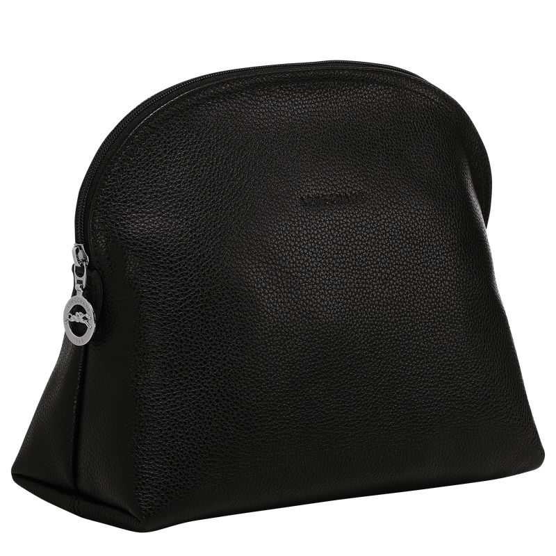 Longchamp Le Foulonné Men Toiletry Bags Black | Australia-507OQBTLU