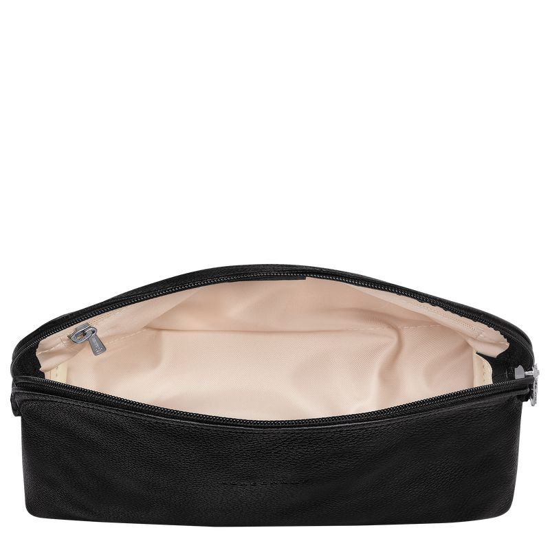 Longchamp Le Foulonné Men Toiletry Bags Black | Australia-507OQBTLU