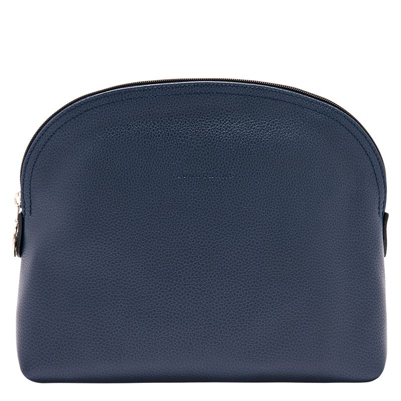 Longchamp Le Foulonné Men Toiletry Bags Navy | Australia-768VAZQCF