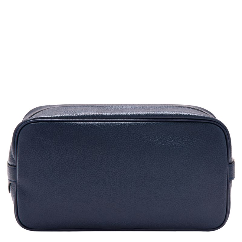 Longchamp Le Foulonné Men Toiletry Bags Navy | Australia-637ZVPYHO
