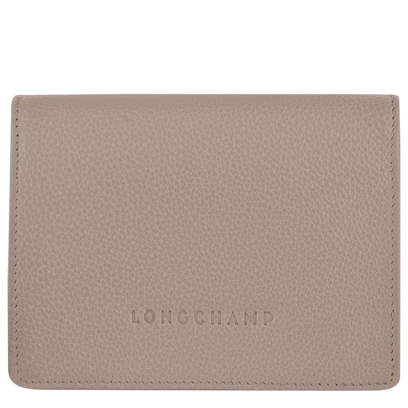 Longchamp Le Foulonné Men Wallet Beige | Australia-108VBCYJP