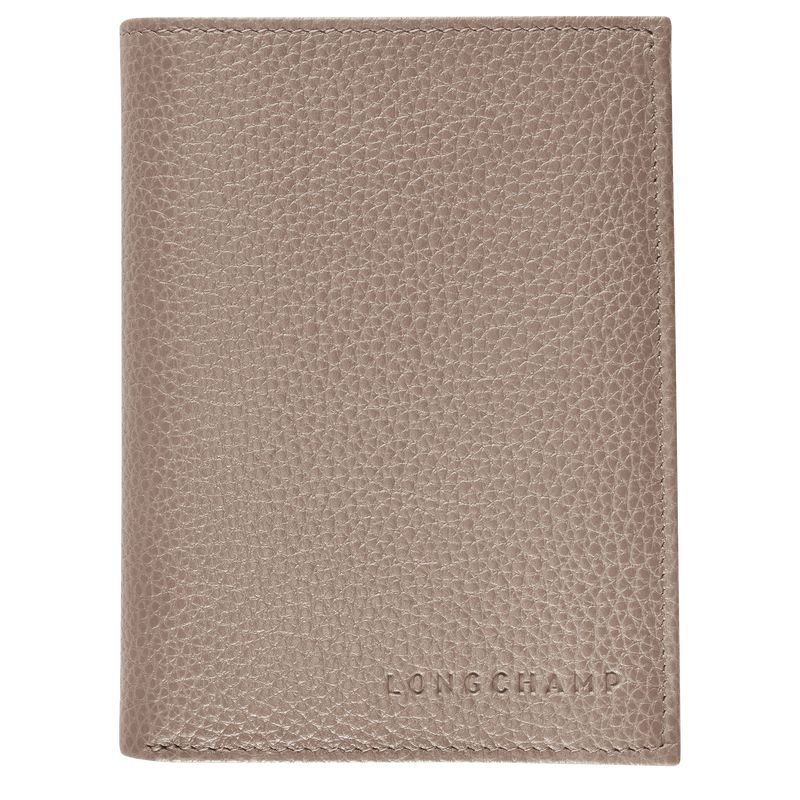 Longchamp Le Foulonné Men Wallet Beige | Australia-924KLBPHV