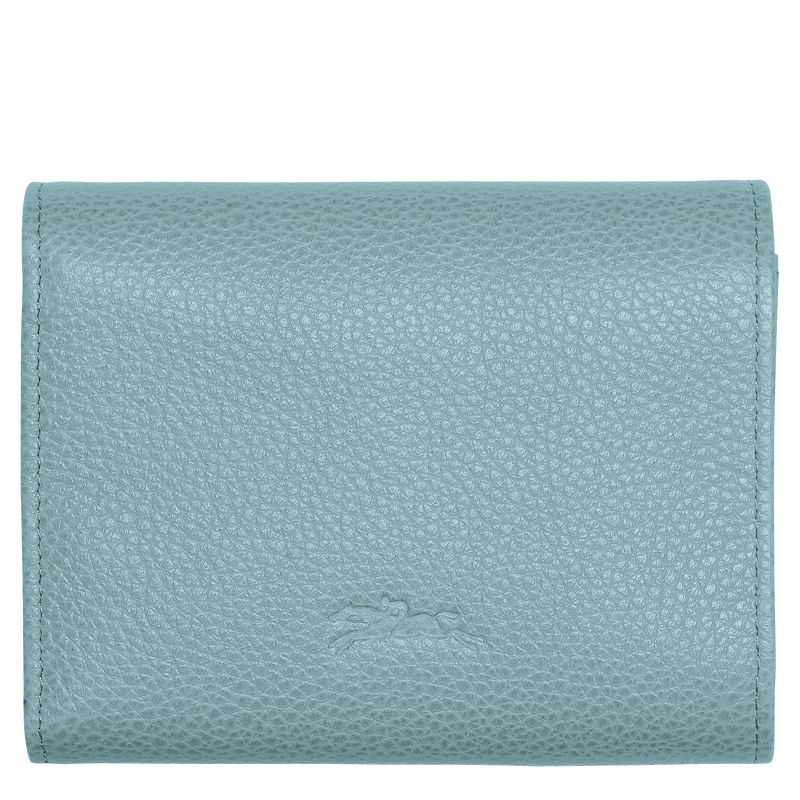 Longchamp Le Foulonné Men Wallet Blue | Australia-894VEGZOX
