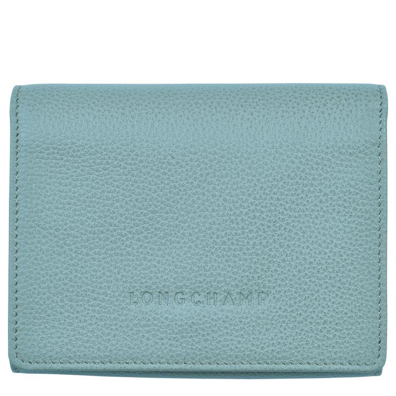 Longchamp Le Foulonné Men Wallet Blue | Australia-894VEGZOX