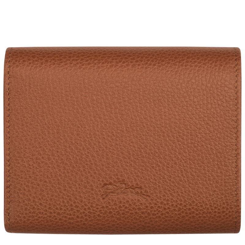 Longchamp Le Foulonné Men Wallet Brown | Australia-417JXZCTH
