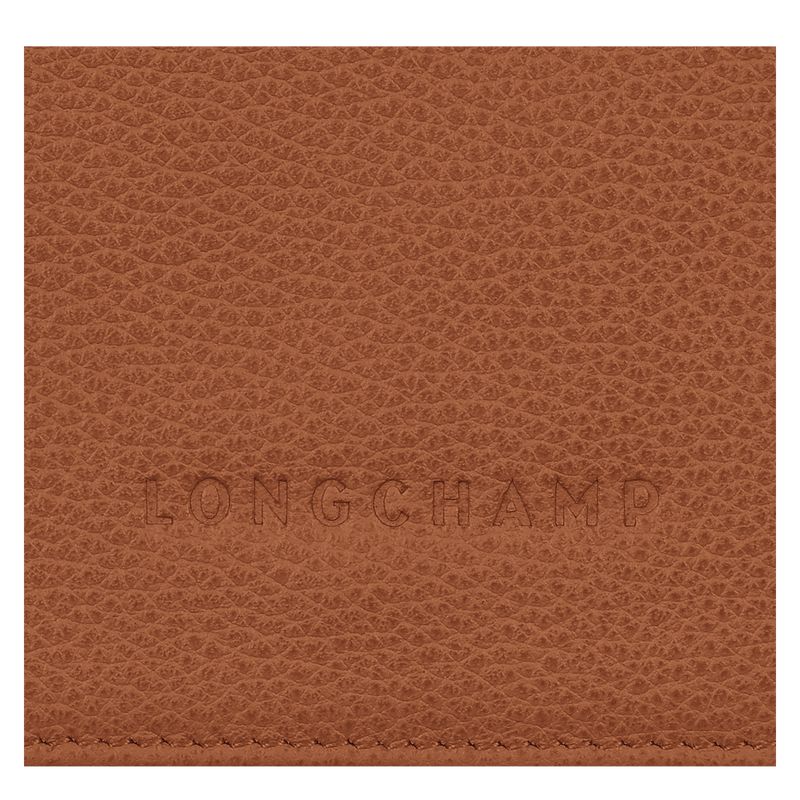 Longchamp Le Foulonné Men Wallet Brown | Australia-417JXZCTH