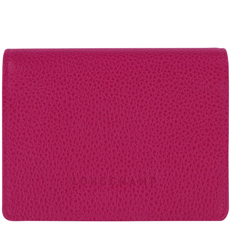 Longchamp Le Foulonné Men Wallet Fuchsia | Australia-794JUHBGC