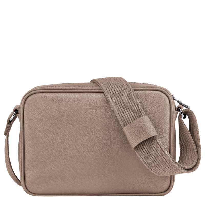 Longchamp Le Foulonné S Camera Men Crossbody Bag Beige | Australia-906ITEBYJ