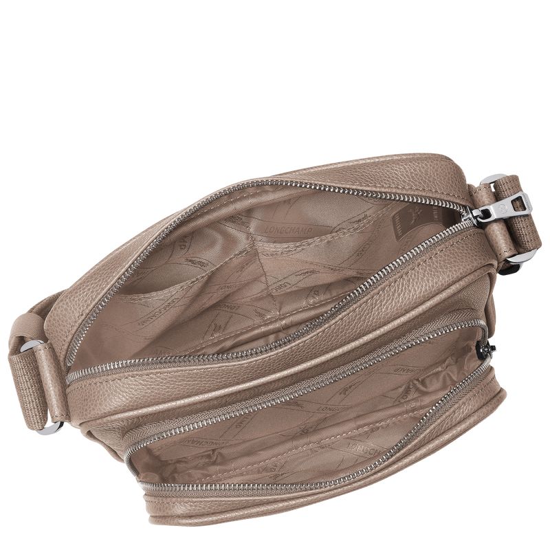 Longchamp Le Foulonné S Camera Men Crossbody Bag Beige | Australia-906ITEBYJ