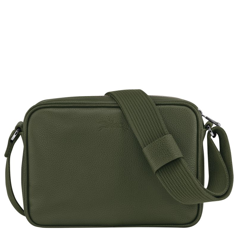 Longchamp Le Foulonné S Camera Men Crossbody Bag Khaki | Australia-510HIOQXV