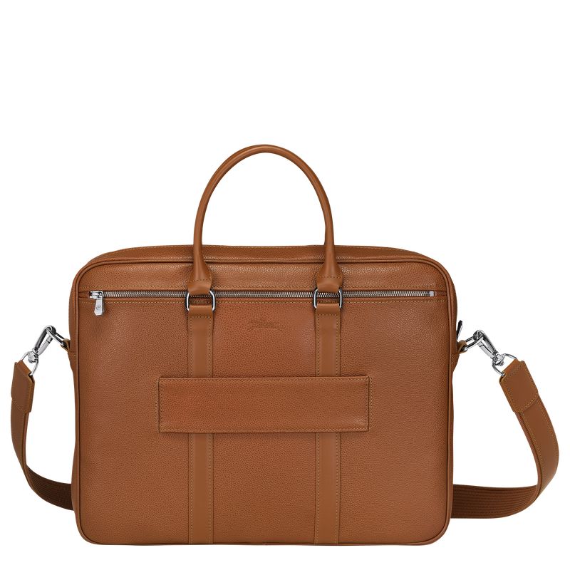 Longchamp Le Foulonné S Women Briefcase Brown | Australia-216WPHVTO