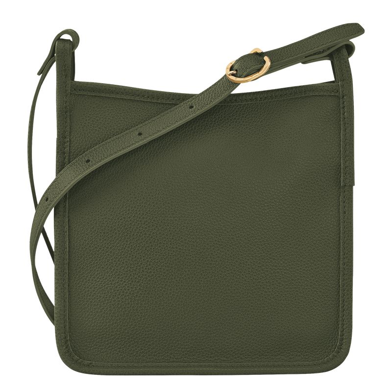 Longchamp Le Foulonné S Women Crossbody Bag Khaki | Australia-438EWIGJD