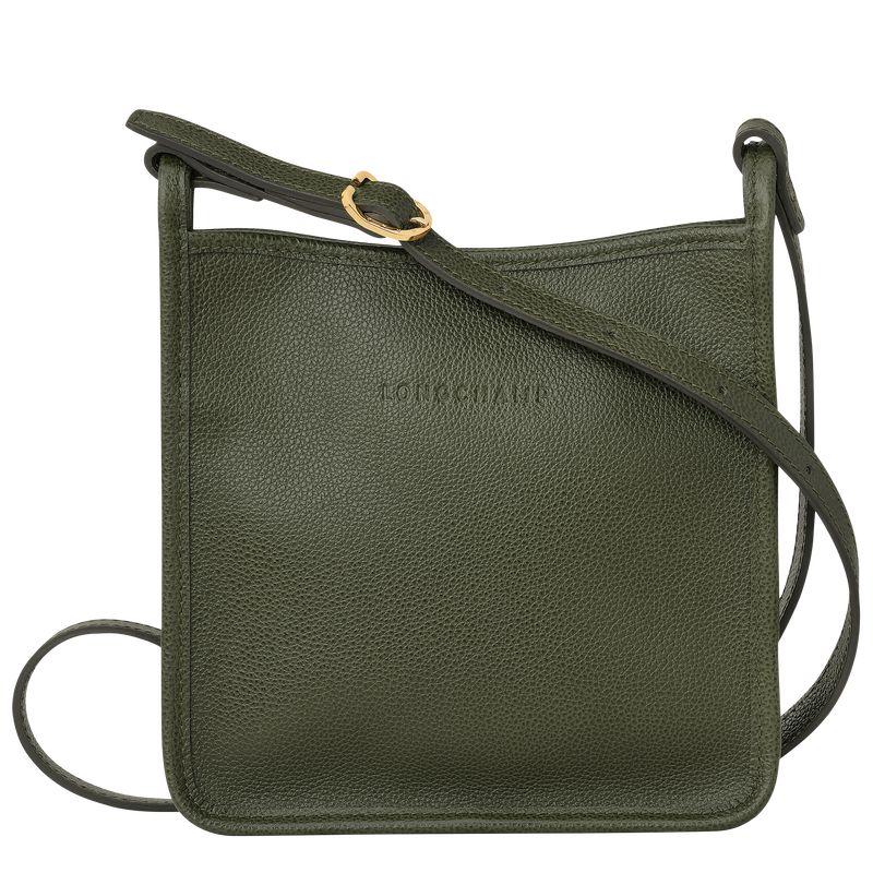 Longchamp Le Foulonné S Women Crossbody Bag Khaki | Australia-438EWIGJD