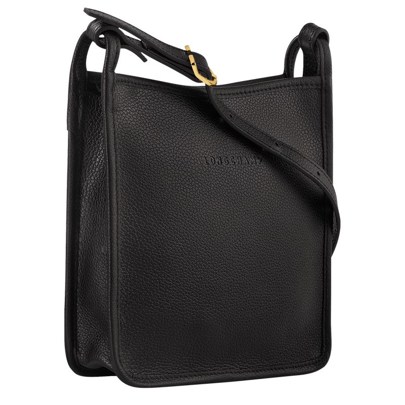 Longchamp Le Foulonné S Women Crossbody Bag Black | Australia-109ISNYKP