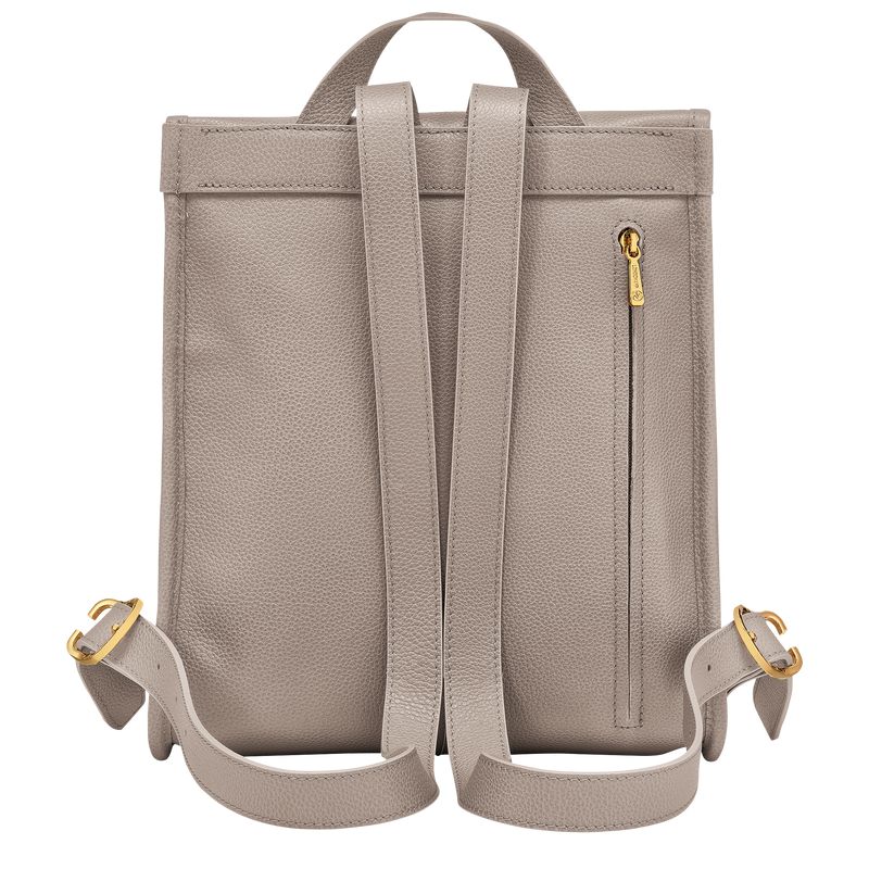 Longchamp Le Foulonné Women Backpack Beige | Australia-936QDAUXY