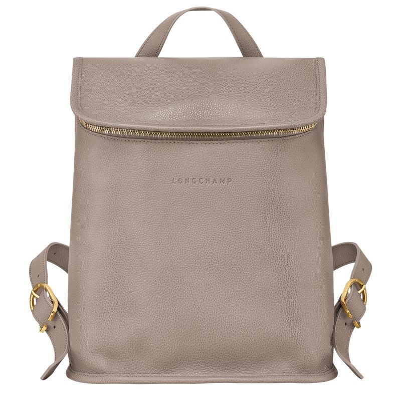 Longchamp Le Foulonné Women Backpack Beige | Australia-936QDAUXY