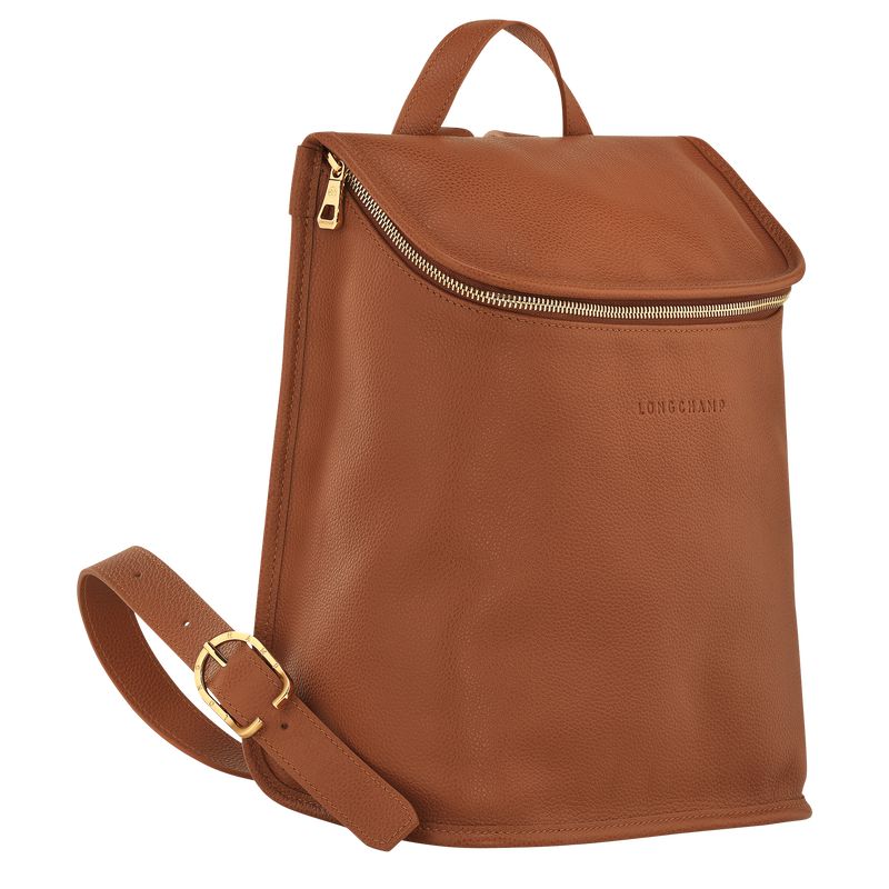 Longchamp Le Foulonné Women Backpack Brown | Australia-104QKBLJY