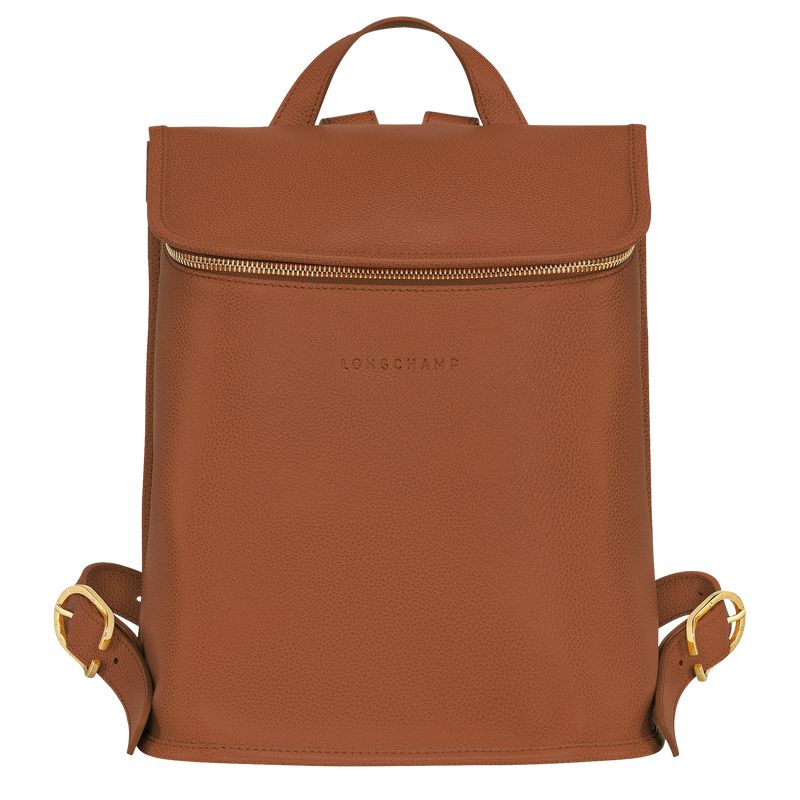 Longchamp Le Foulonné Women Backpack Brown | Australia-104QKBLJY