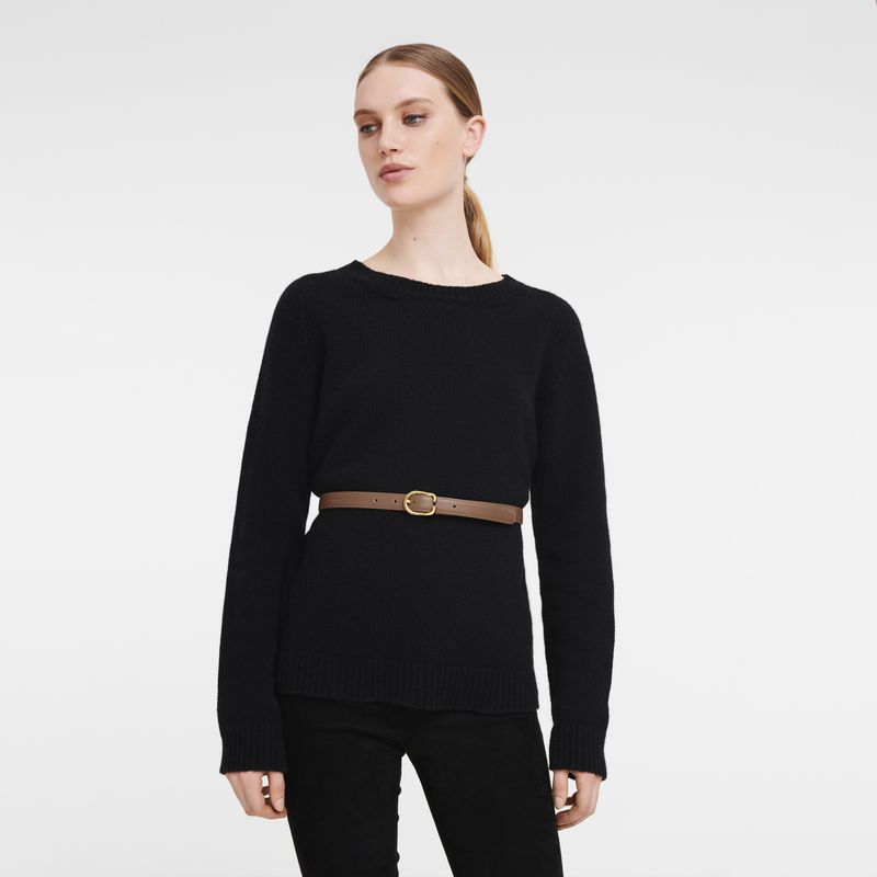 Longchamp Le Foulonné Women Belt Brown | Australia-328TUNISC