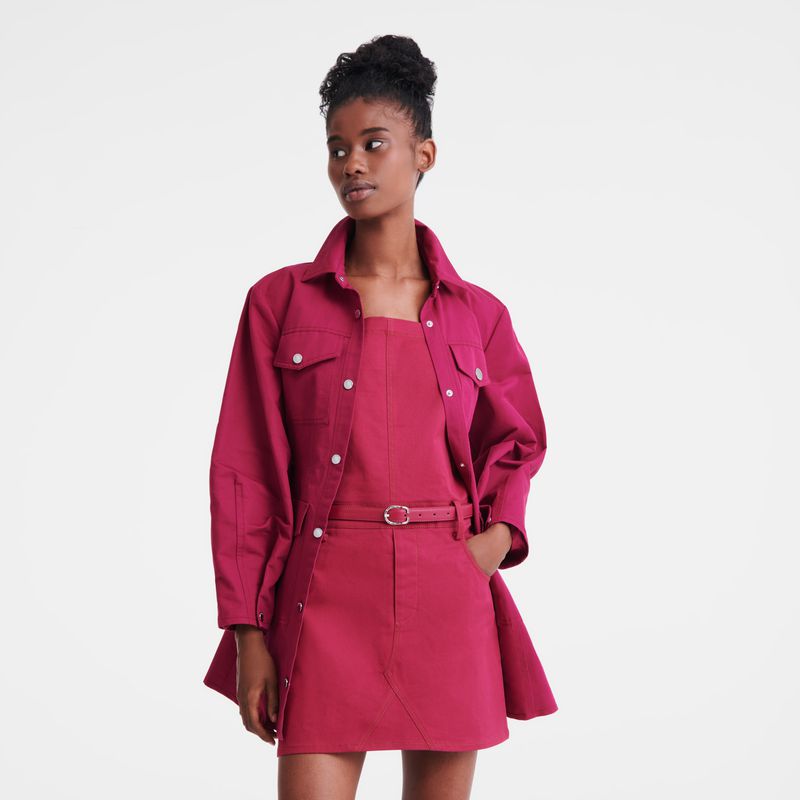 Longchamp Le Foulonné Women Belt Pink | Australia-085PDEWAL