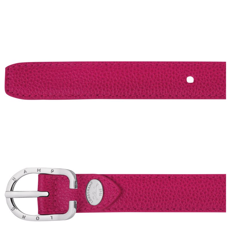 Longchamp Le Foulonné Women Belt Pink | Australia-085PDEWAL
