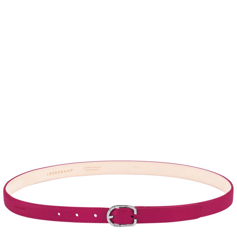 Longchamp Le Foulonné Women Belt Pink | Australia-085PDEWAL