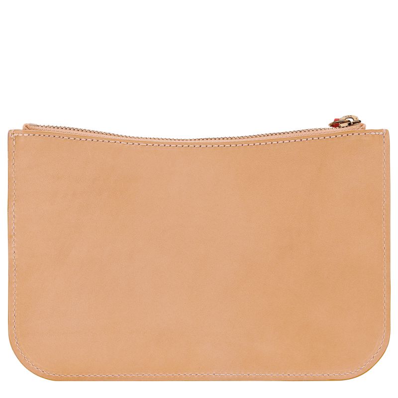 Longchamp Le Foulonné Women Pouch Orange | Australia-421NZXAVF