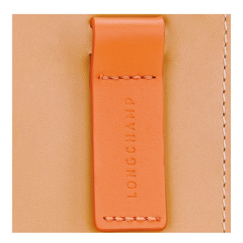Longchamp Le Foulonné Women Pouch Orange | Australia-421NZXAVF