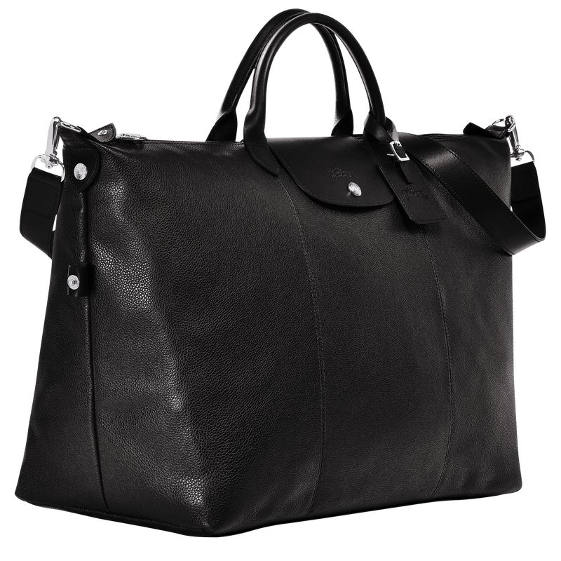 Longchamp Le Foulonné Xl Men Travel Bag Black | Australia-398USXOZM