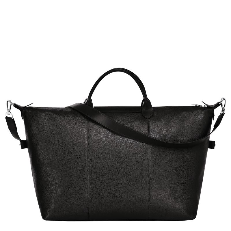 Longchamp Le Foulonné Xl Men Travel Bag Black | Australia-398USXOZM