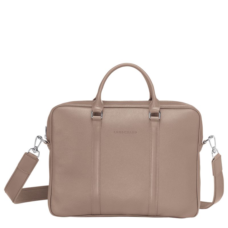 Longchamp Le Foulonné Xs Women Briefcase Beige | Australia-607ZHFPUI