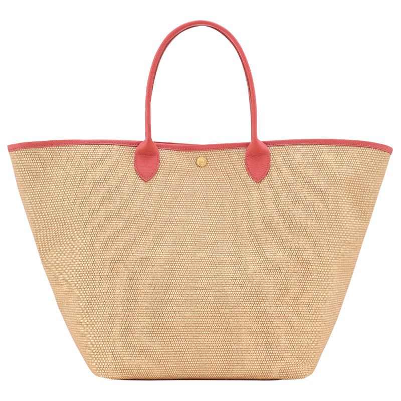 Longchamp Le Pliage Collection L Basket Women Tote Bag Pink | Australia-307LHMYCR