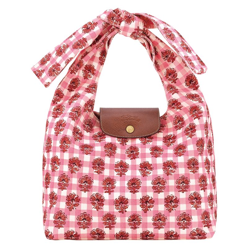 Longchamp Le Pliage Collection M Women Shoulder Bag Pink | Australia-745DNIUSE