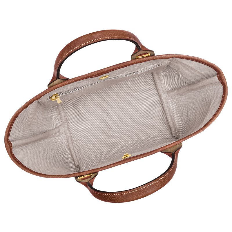Longchamp Le Pliage Collection Xs Basket Women Tote Bag Brown | Australia-469UTMCXV