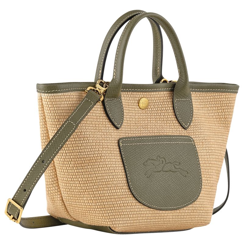 Longchamp Le Pliage Collection Xs Basket Women Tote Bag Brown / Olive | Australia-596WKCBGE