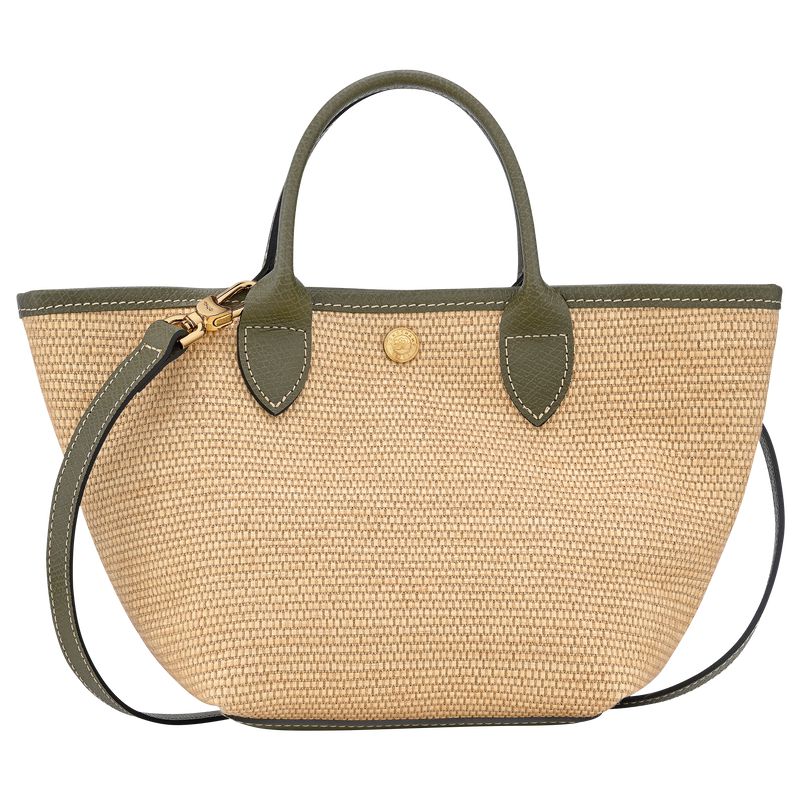 Longchamp Le Pliage Collection Xs Basket Women Tote Bag Brown / Olive | Australia-596WKCBGE