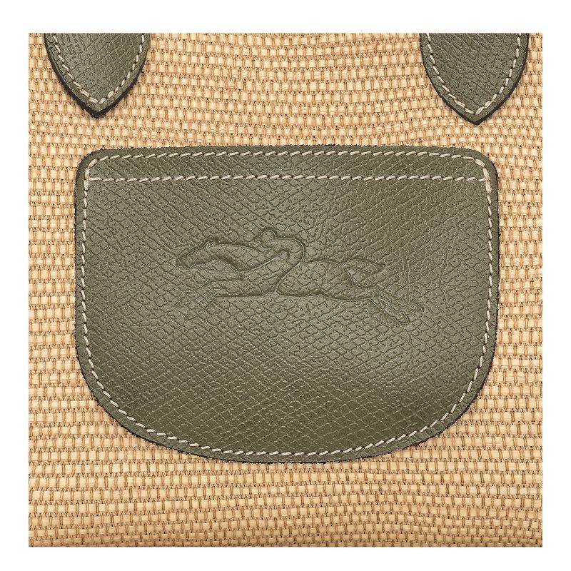 Longchamp Le Pliage Collection Xs Basket Women Tote Bag Brown / Olive | Australia-596WKCBGE