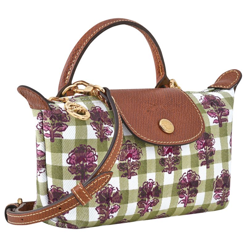 Longchamp Le Pliage Collection Xs Women Pouch Olive | Australia-927RKTMVH