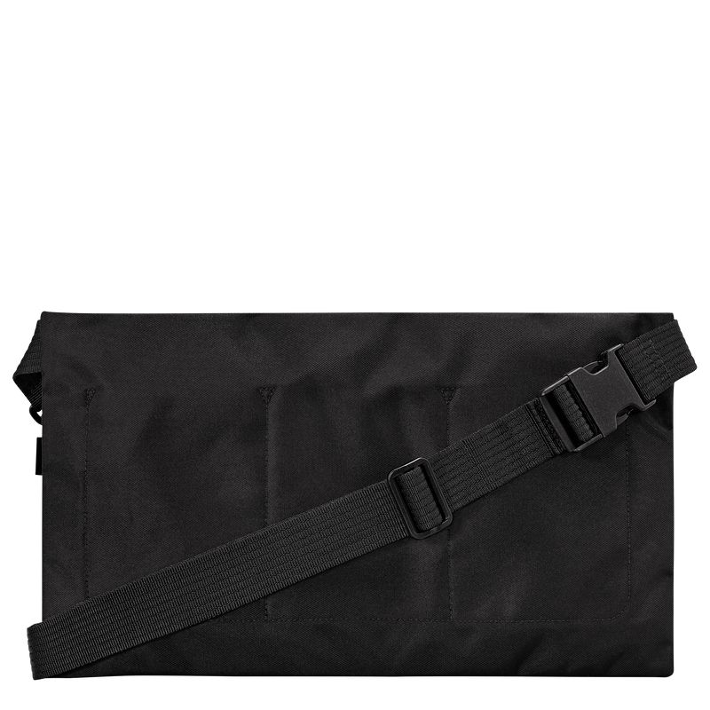 Longchamp Le Pliage Energy L Men Crossbody Bag Black | Australia-341JYDMSZ