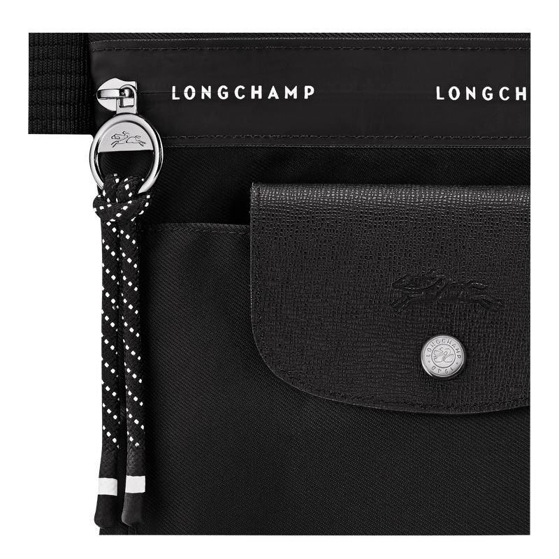 Longchamp Le Pliage Energy L Men Crossbody Bag Black | Australia-341JYDMSZ