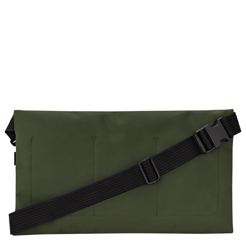 Longchamp Le Pliage Energy L Men Crossbody Bag Khaki | Australia-367SAJRCY