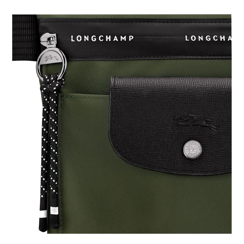 Longchamp Le Pliage Energy L Men Crossbody Bag Khaki | Australia-367SAJRCY