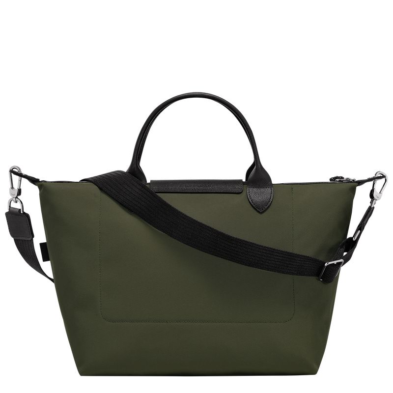 Longchamp Le Pliage Energy L Men Handbag Khaki | Australia-796ICGMVP