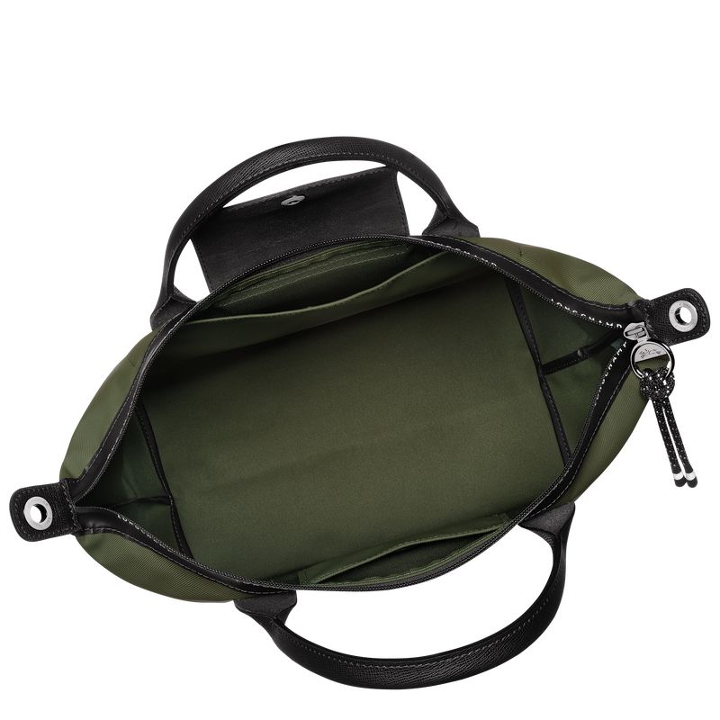 Longchamp Le Pliage Energy L Men Handbag Khaki | Australia-796ICGMVP