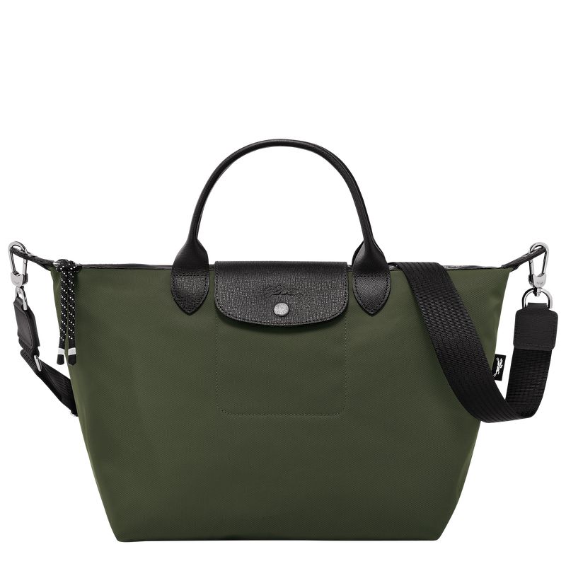 Longchamp Le Pliage Energy L Men Handbag Khaki | Australia-796ICGMVP
