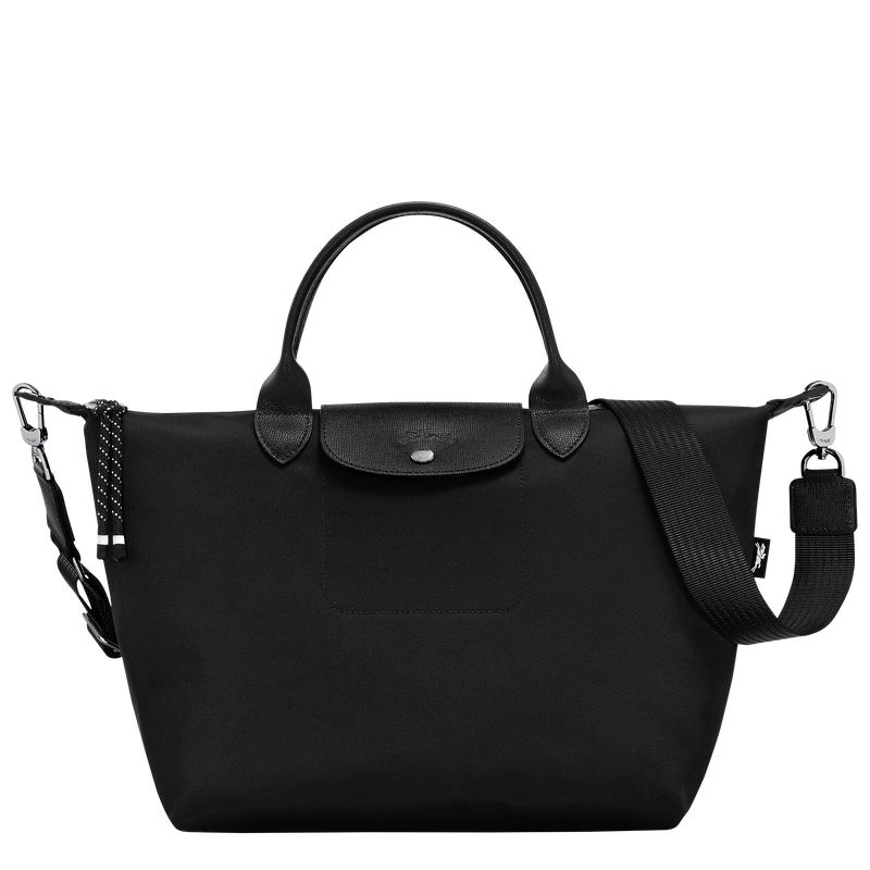 Longchamp Le Pliage Energy L Men Handbag Black | Australia-569WAFCVP