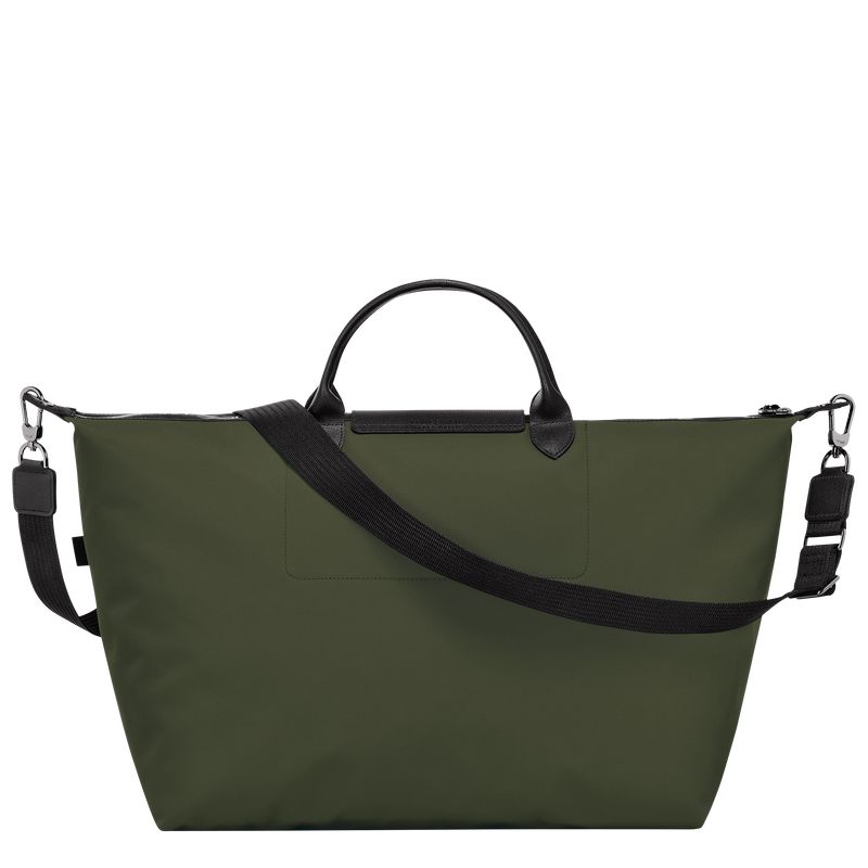 Longchamp Le Pliage Energy L Men Travel Bag Khaki | Australia-895VNCGHU