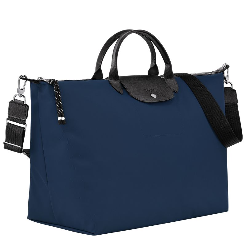 Longchamp Le Pliage Energy L Men Travel Bag Navy | Australia-084XQEWUF